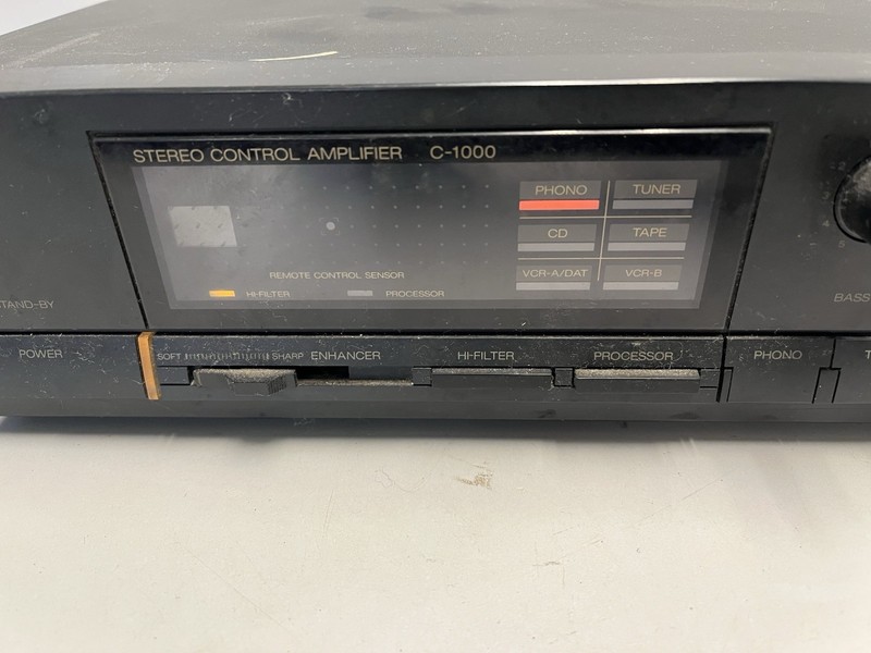 Vintage Sansui C-1000 Stereo Control Preamplifier Phono Japan Tested Works gallery
