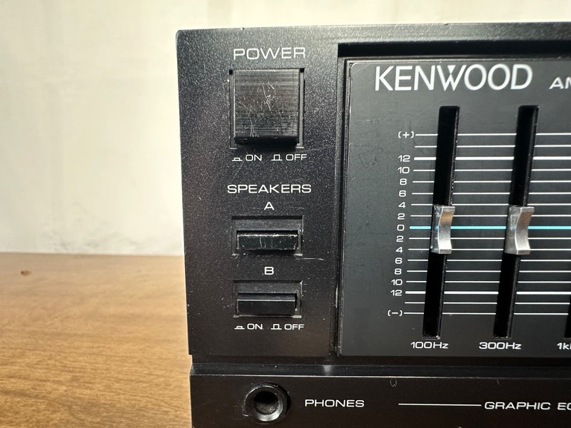 Kenwood KR-A20 AM/FM Stereo Receiver EQ - Cleaned & Tested - Works Great! gallery