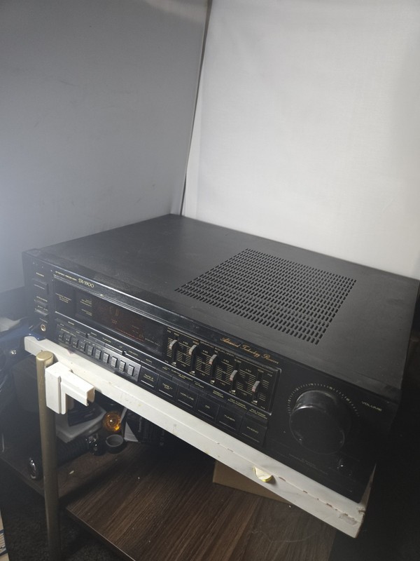 Vintage Pioneer Stereo Receiver SX-1900 TESTED Built In Equalizer works perfect