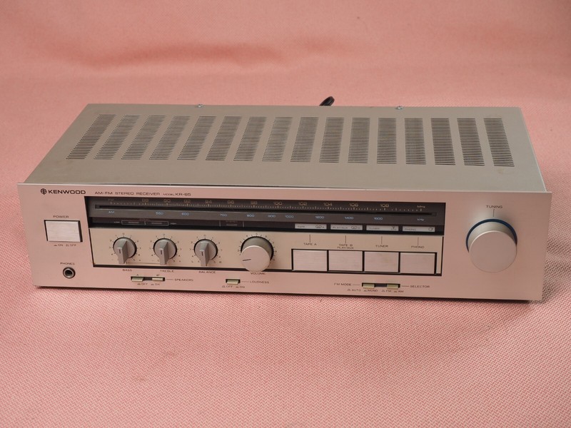 KENWOOD KR-65 AM-FM Stereo Receiver Tuner Amplifier Tested