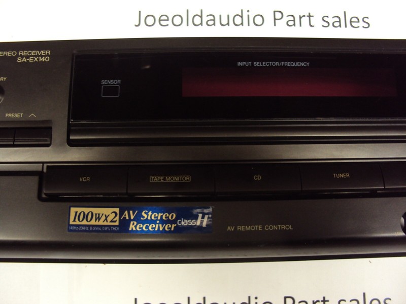 Technics SA-EX-140 Original Faceplate. Rated 9 out 10. Parting Out SA-EX-140. gallery