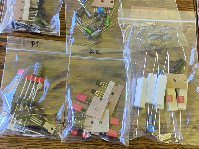 Allied 395 Complete Rebuild Kit High-Quality Receiver Recap Transistors gallery