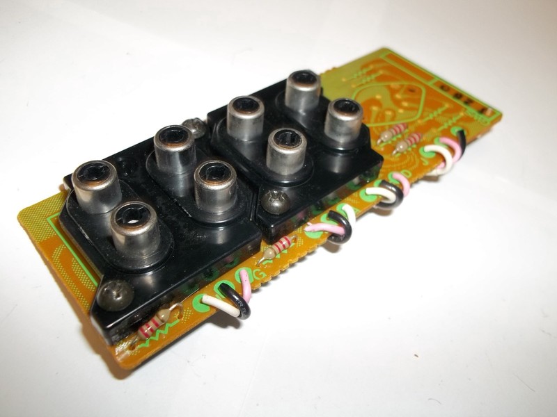 Pioneer SX-980 SX-1080 Input Terminal Assembly Tape 1 & 2 GWS-126