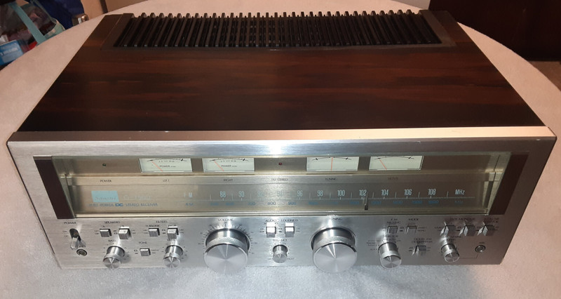 SANSUI G-7500 Vintage AM/FM Stereo Receiver 180 Watt Working Condition