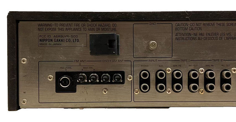 Vintage Yamaha R-500, 40W AM/FM Stereo Receiver, 1981, Pro. Serviced. gallery