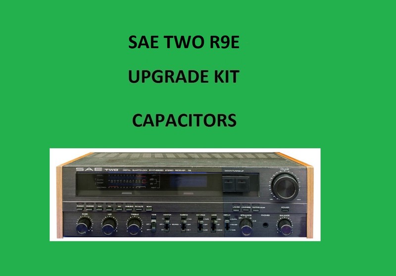 Stereo Receiver SAE TWO R9E Repair KIT – all capacitors