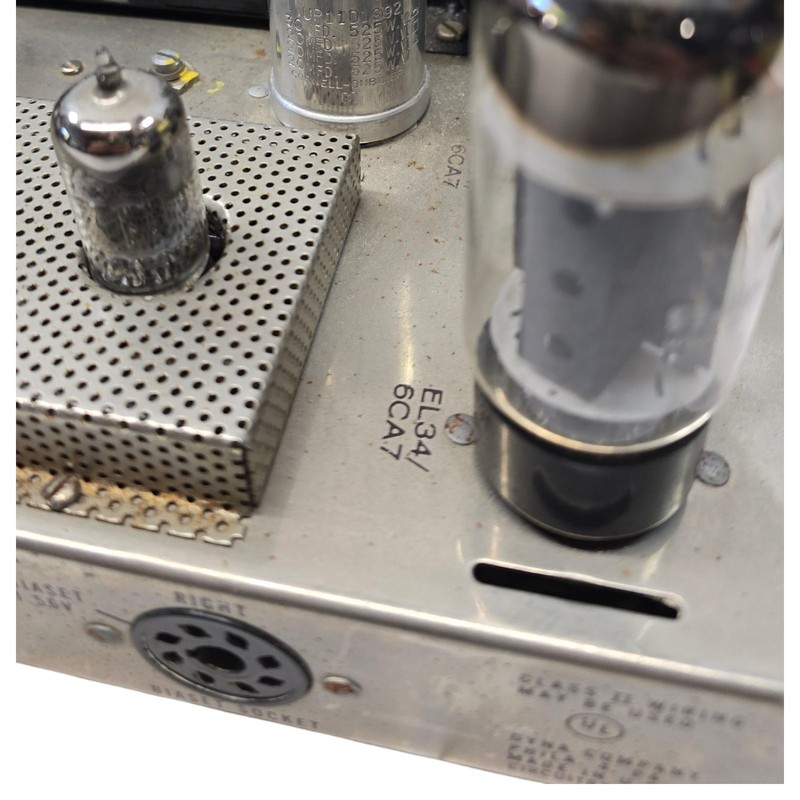 FOR PARTS REPAIR Vtg Dynakit Stereo 70A Tube Amplifier - UNTESTED - READ BELOW! gallery