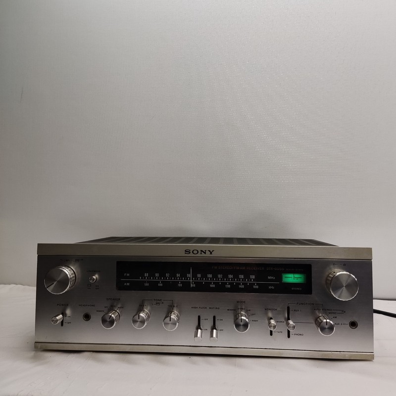 SONY STR-6055 FM STEREO AM FM SOLID STATE RECEIVER 1970s VINTAGE gallery
