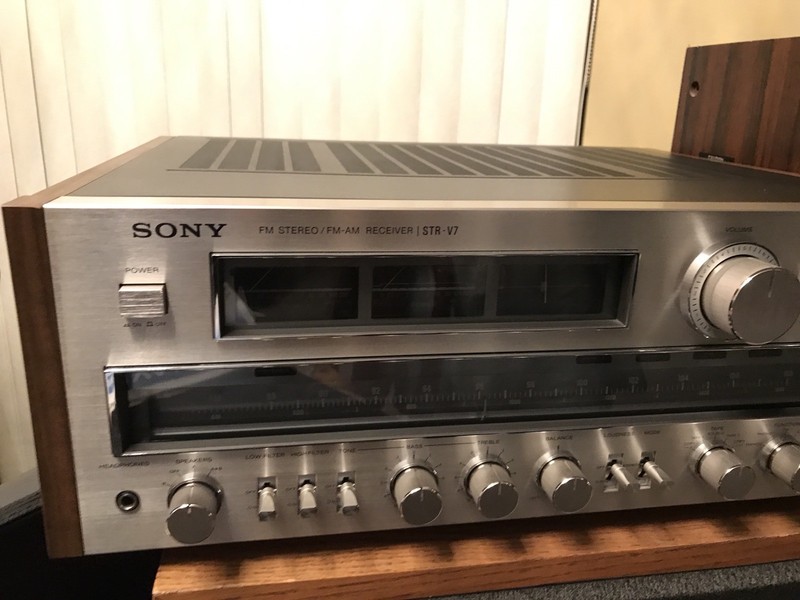 Sony STR V7 Vintage Stereo Receiver In Excellent Condition 150W Fully Serviced gallery