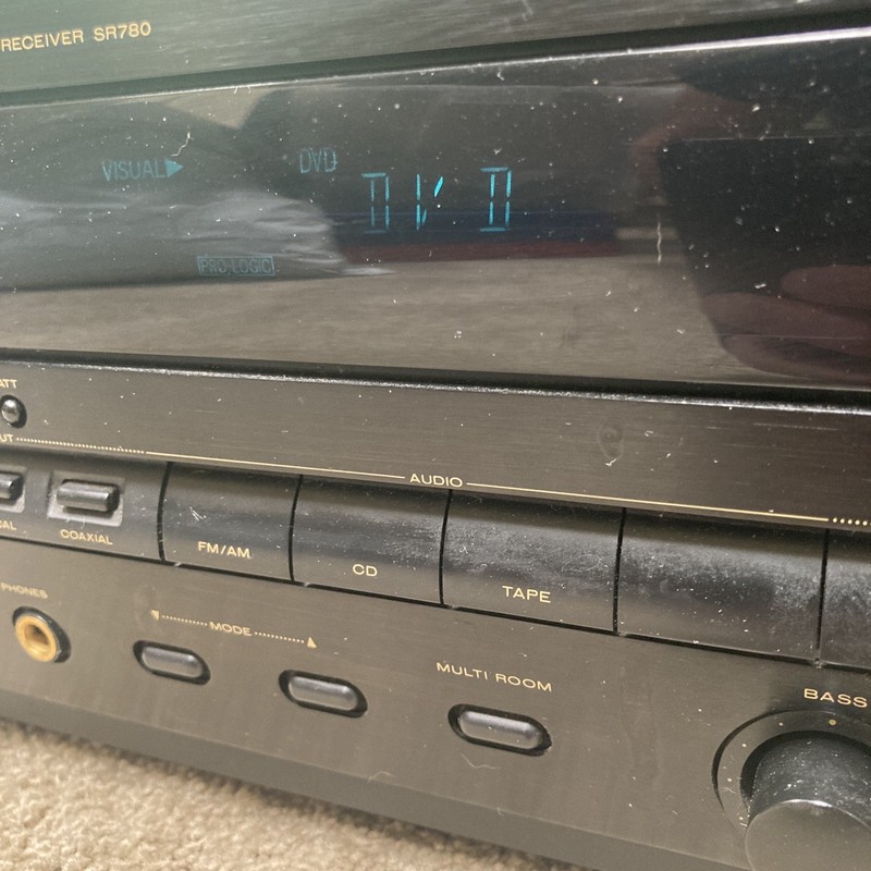 MARANTZ SR780U DOLBY DIGITAL AUDIO/VIDEO RECEIVER, Partial Test, Powers On gallery