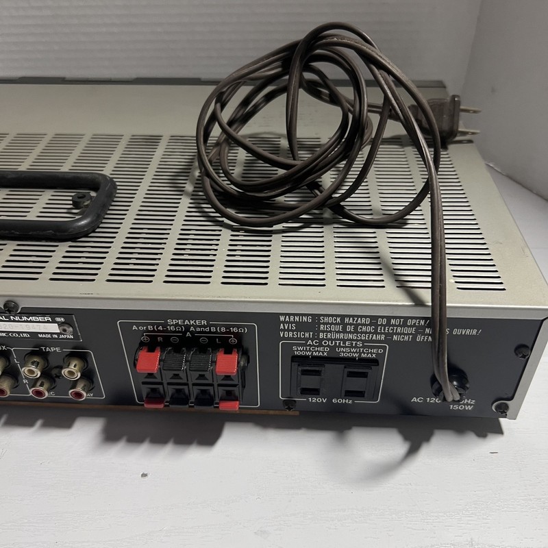 AKAI AA-R1 AM/FM Stereo Receiver Vintage Hi-Fi Audio Component gallery