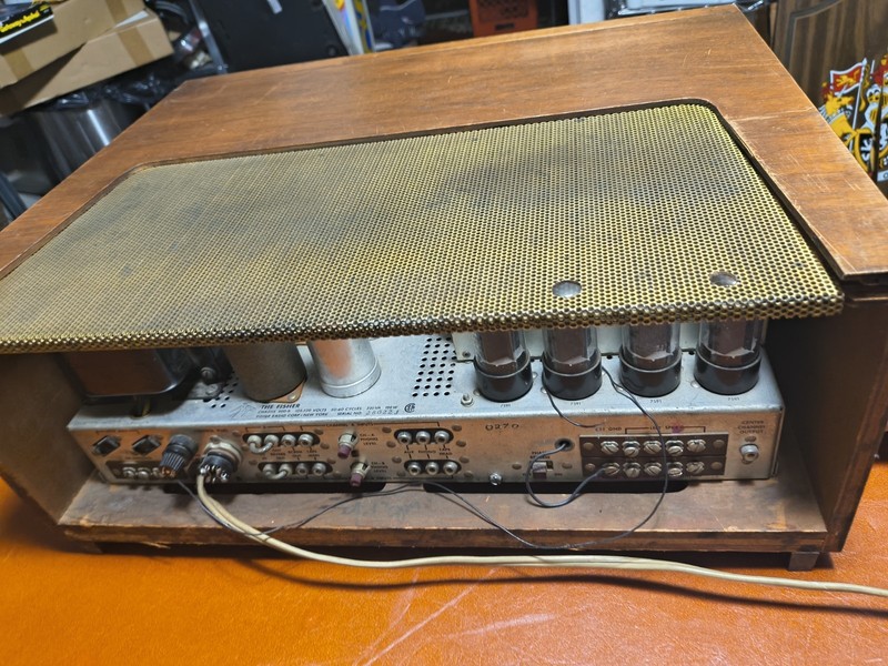The Fisher Model 500-B Tube Stereo Receiver, Restored, Ecellent. gallery