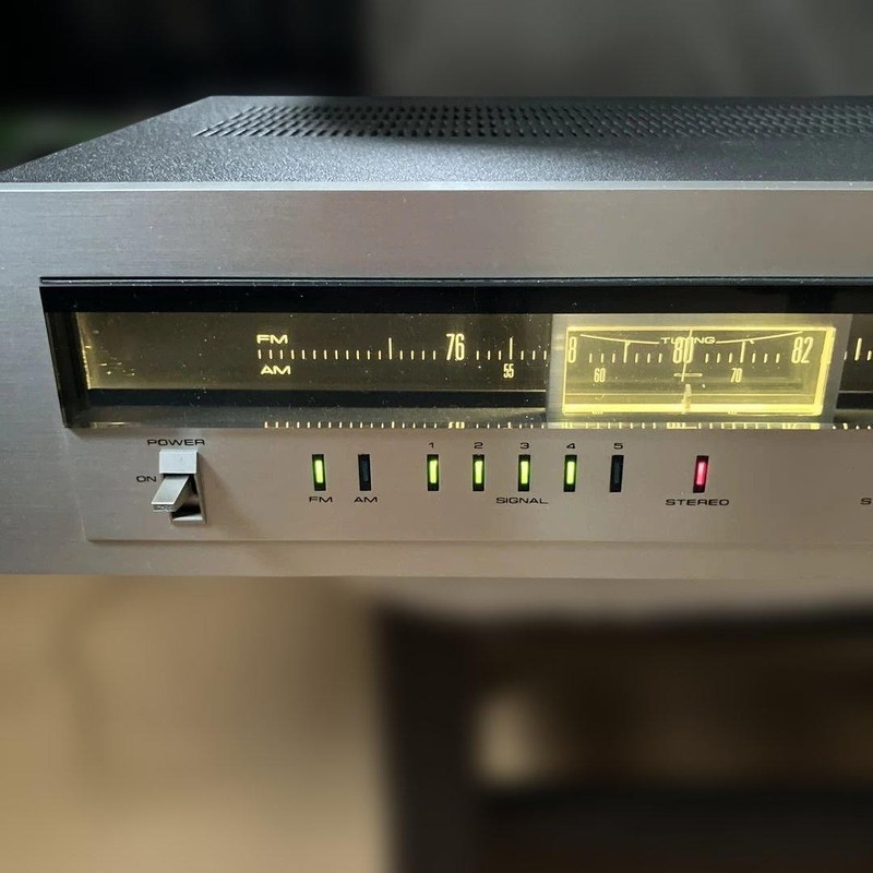 Pioneer TX-7800 AM/FM Stereo Tuner Vintage Hi-Fi Silver Japan Tested gallery