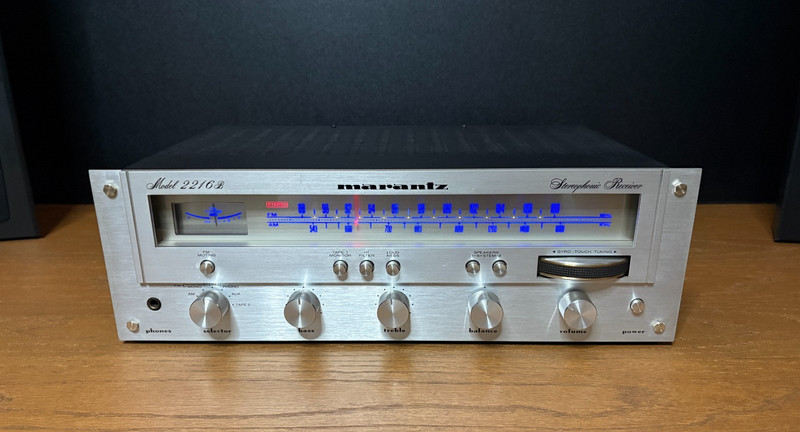 Marantz 2216B Stereo Receiver- Serviced Cleaned and Ready to Use