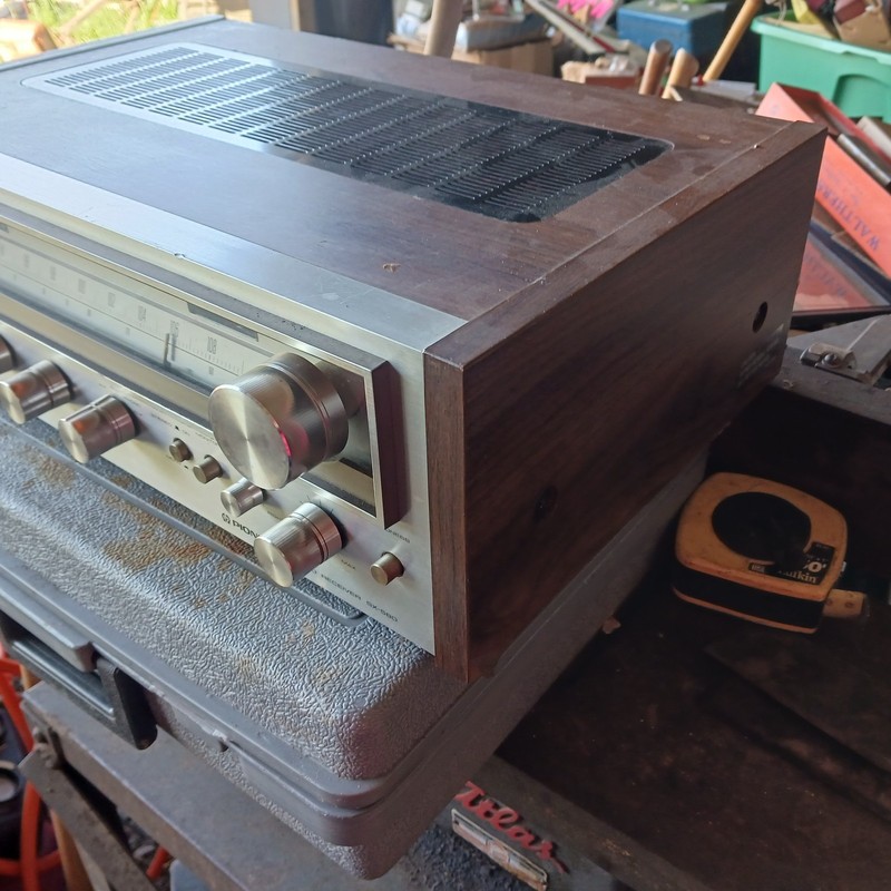 Vintage Pioneer SX 580 Stereo Receiver Work Great Nice Looking gallery