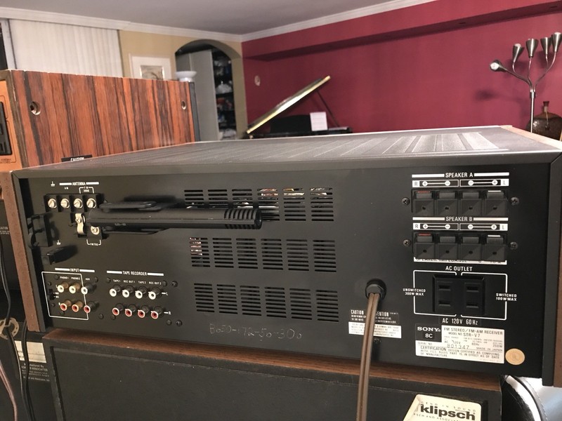 Sony STR V7 Vintage Stereo Receiver In Excellent Condition 150W Fully Serviced gallery