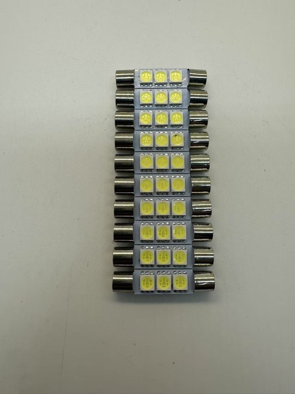10 New Warm White 8V Fuse Lamp LED Light Bulbs Marantz Sansui Pioneer Kenwood