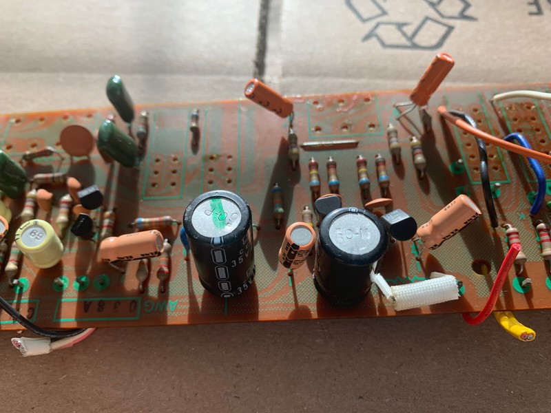 Pioneer SX-850 Stereo Receiver Parting Out Flat Amplifier Assembly AWG-038 gallery
