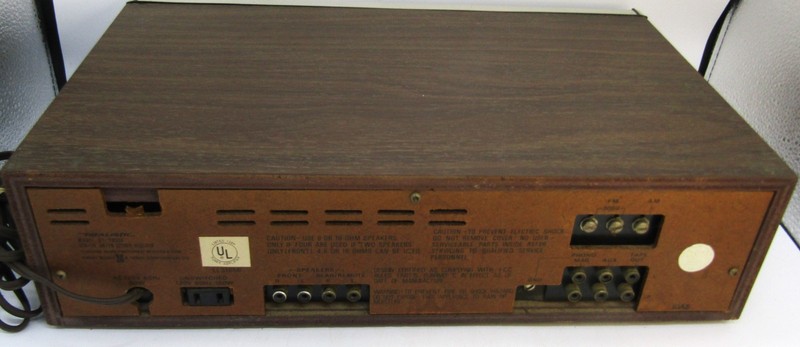 Realistic STA-15 AM/FM Stereo Receiver Woodgrain Cabinet with Manual. gallery