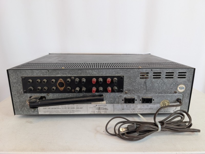 Kenwood KR-2400 AM-FM Stereo Tuner Amplifier Local PU in Boulder CO Only gallery
