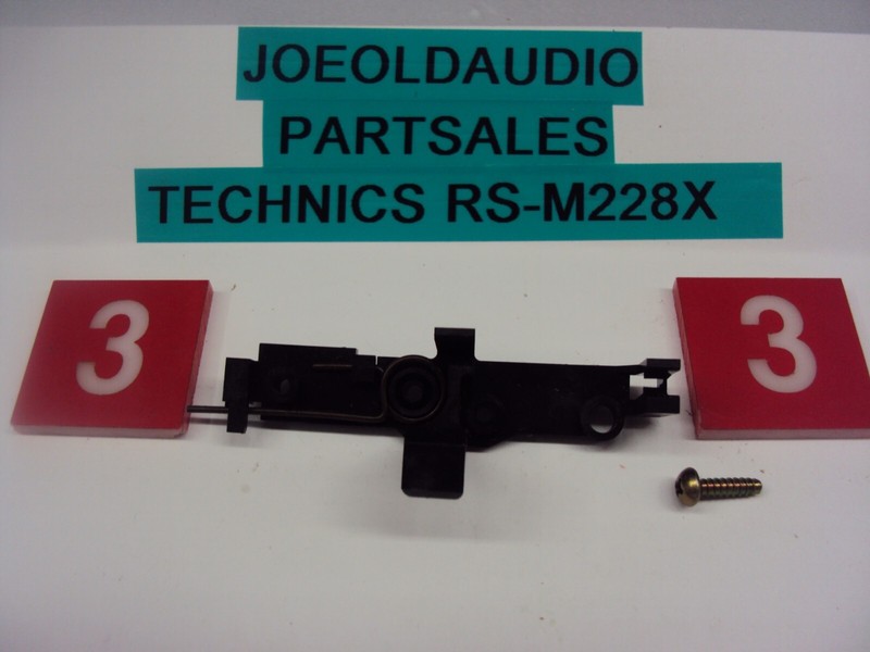 Technics RS-M228X Cassette Deck Tape Heads Mount. Parting Out Entire RS-M228X