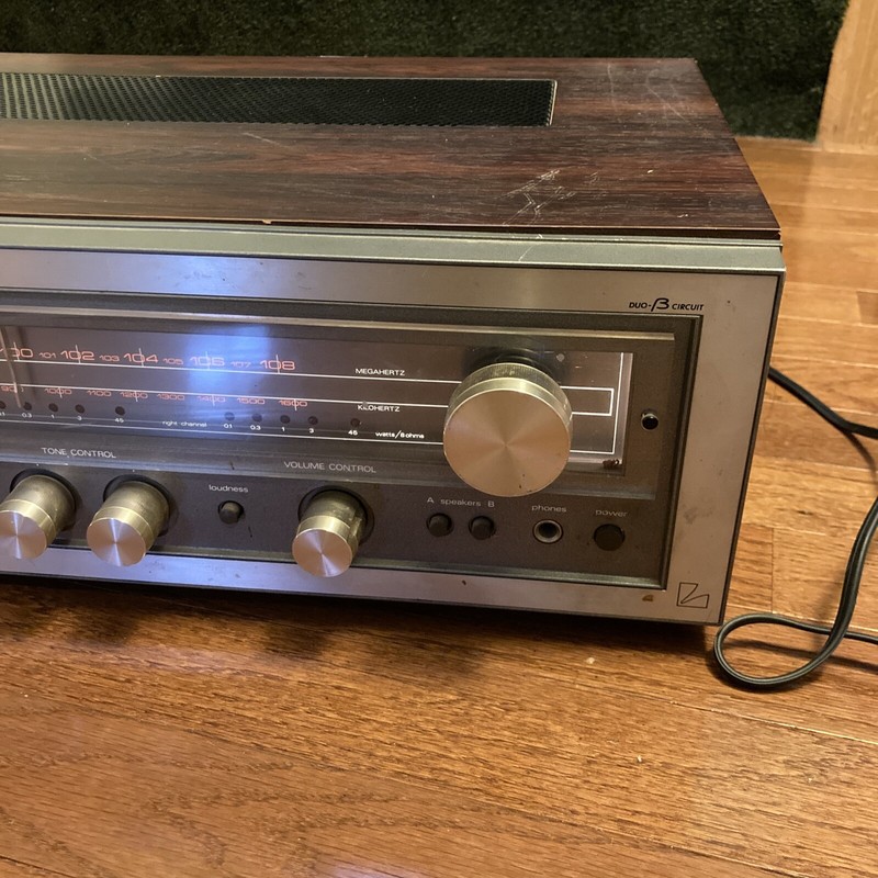 Luxman R-3045 AM FM Stereo Tuner Amplifier Receiver Works Vintage gallery