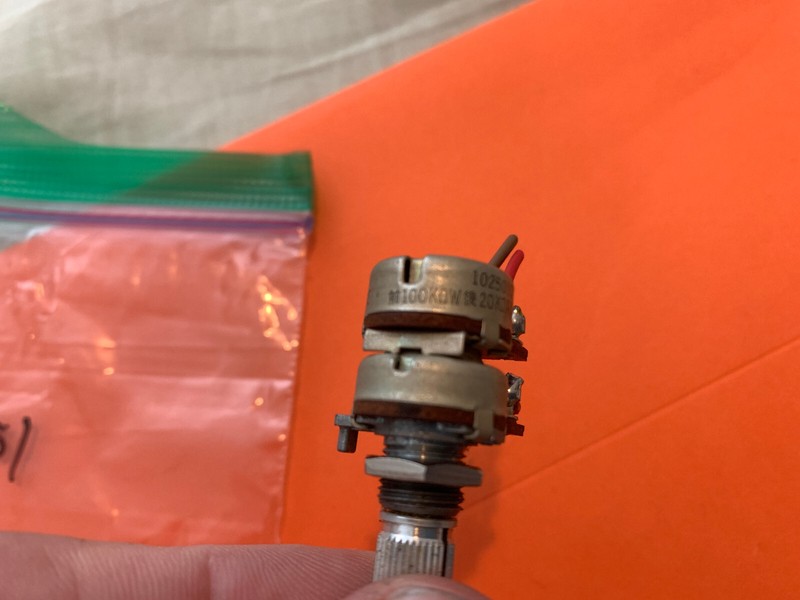 Sansui QRX-8001 Quad Receiver Parting Out MIC Potentiometer gallery
