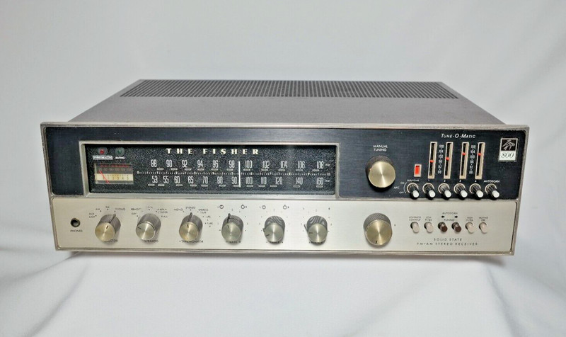 Fisher 800T receiver (big brother of Fisher 500TX) ALL ORIGINAL great condition