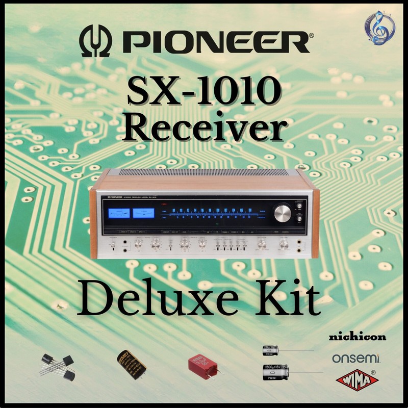 Pioneer SX-1010 Receiver Deluxe Upgrade Kit Genuine Parts Restoration