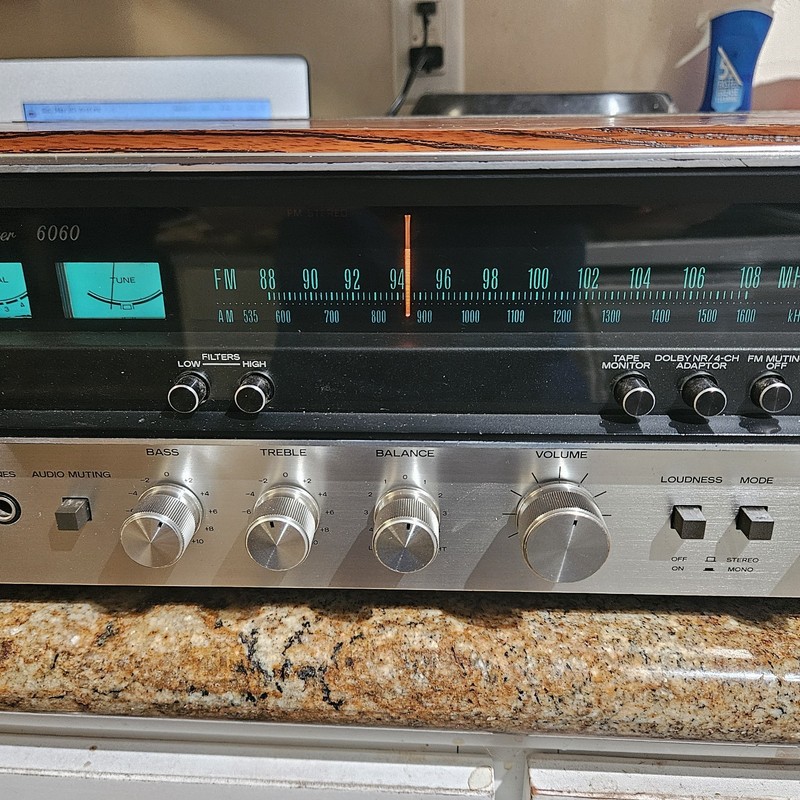 Sansui AM/FM Stereo Receiver - 6060 gallery