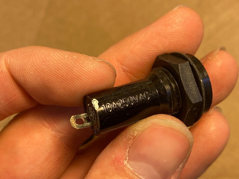 NOS Replacement Fuseholder & Fuse Cap for Marantz Receivers & Amps (Qty) gallery