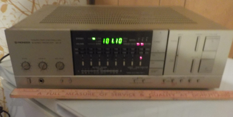 Vintage Pioneer SX-6 Computer Controlled Stereo Receiver Made In Japan Tested!