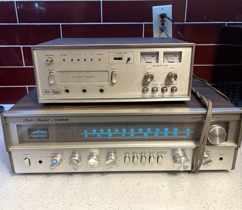 Studio Standard Fisher ER 8120 (No Power) & Stereo Receiver RS 1035 - Working gallery