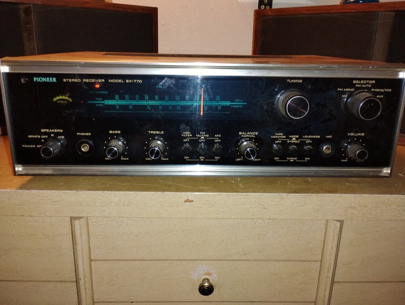 Pioneer SX-770 Receiver - Serviced, Recapped, Restored - Beautiful