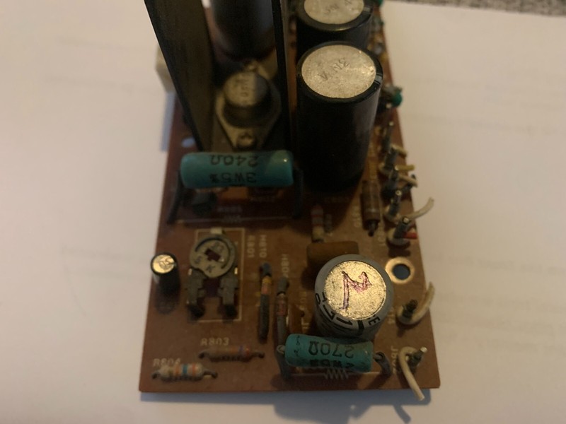 Marantz 4240 Quad / Stereo Receiver Parting Out Power Supply Board UNTESTED gallery
