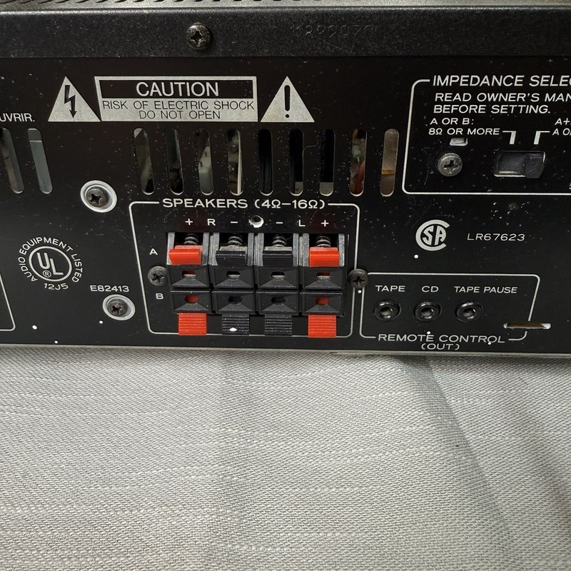 TEAC AG-750 Stereo Receiver AM/FM Phono Tested Works Read Description gallery