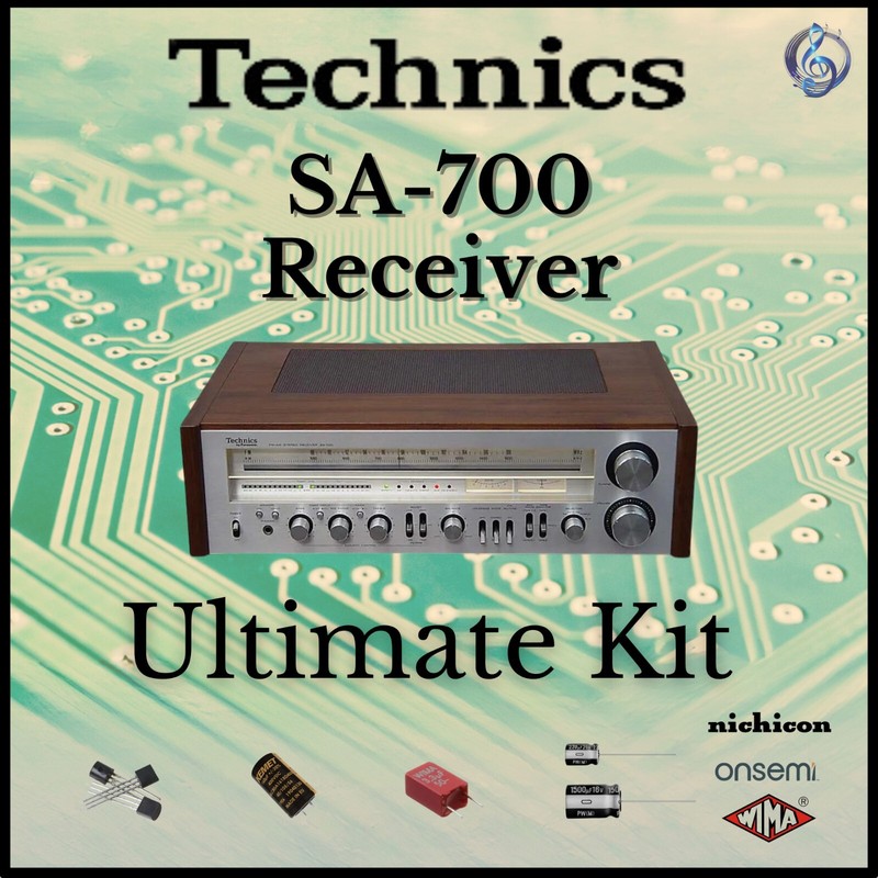 Technics SA-700 Receiver Ultimate Upgrade Kit Genuine Parts Restoration