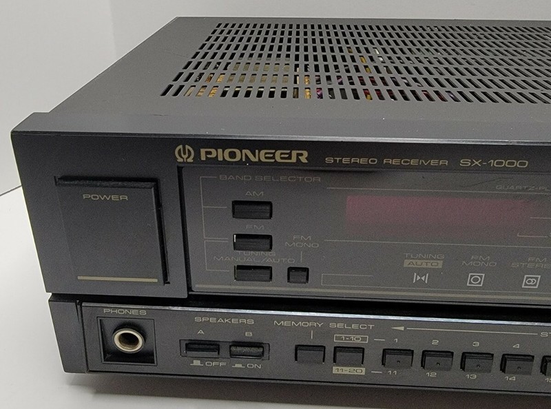 Vintage Pioneer Stereo Receiver SX-1000 - Digital Synthesizer Tuning - 5 Band. gallery