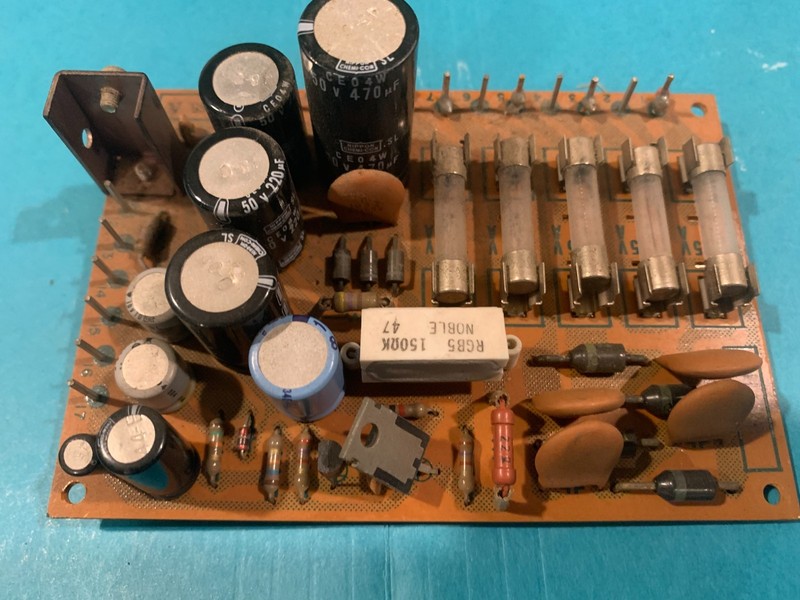 PIONEER SX-535 Stereo Receiver – Parting Out – AWR-065 Power Supply Assembly