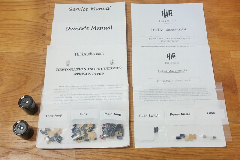 Marantz SR-1000 rebuild restoration recap service capacitor kit fix repair gallery