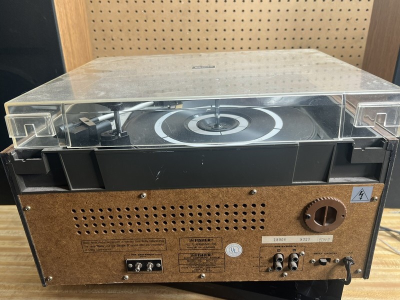 Rare Vintage Fisher MC-730 Audio Component System Record Tape Radio For Parts gallery