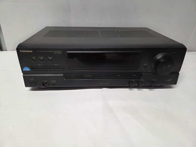 Technics Stereo Receiver Sa-EX140 For Parts But Works gallery