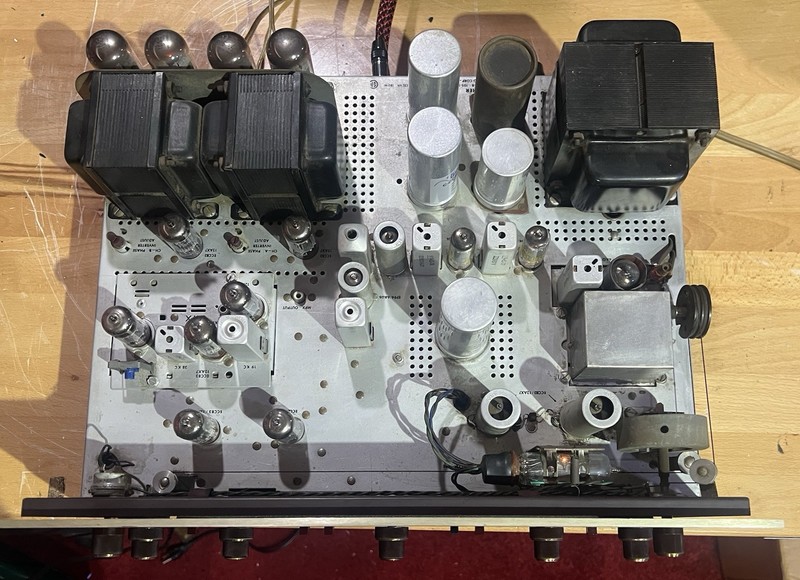 The Fisher 500B 7591 Tube Stereophonic Receiver, been serviced gallery