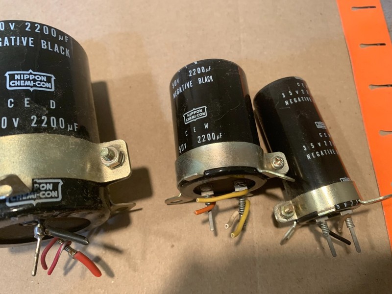 Pioneer SX-9000 Stereo Receiver Parting Out - Filter Capacitors (UNTESTED) gallery