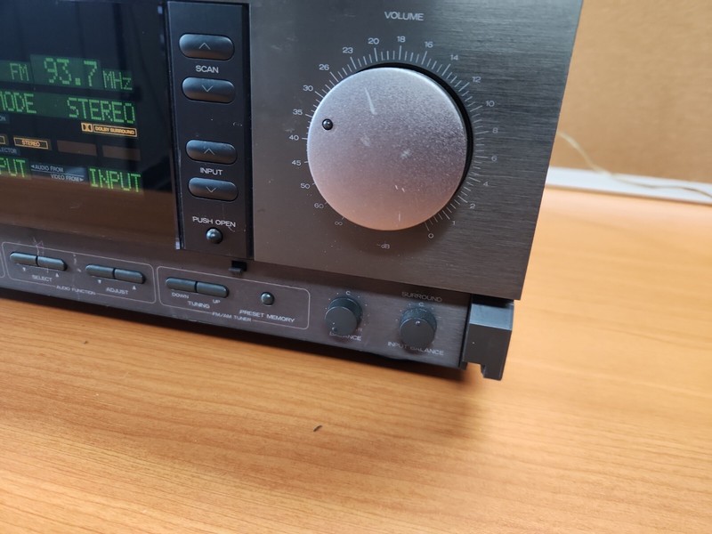 Mitsubishi M-AV1 Audio Video Stereo Receiver (FOR PARTS ONLY READ DESCRIPTION) gallery