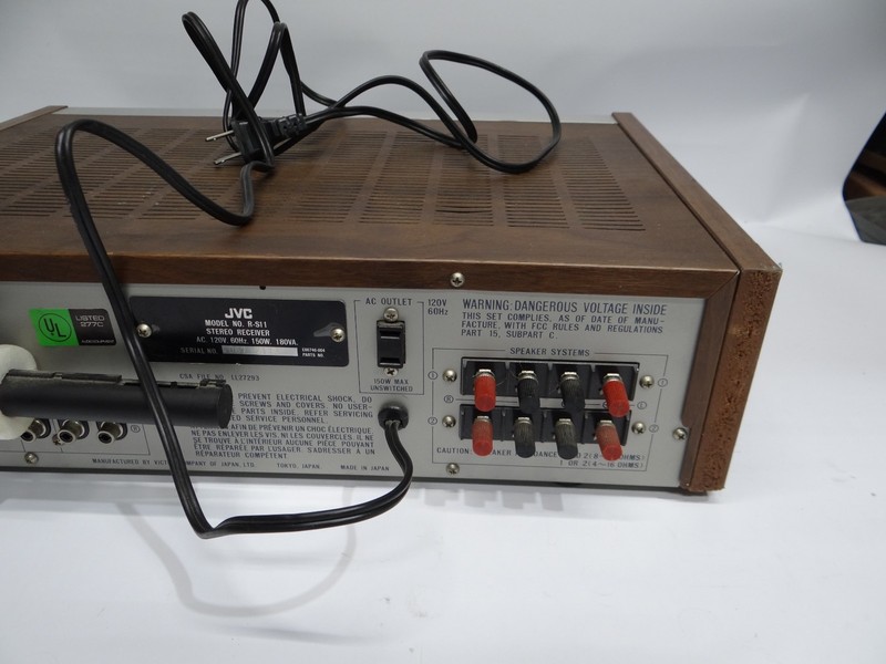 Vintage Early 1980s JVC Model R-S11 AM/FM Stereo Receiver *Tested Working* gallery