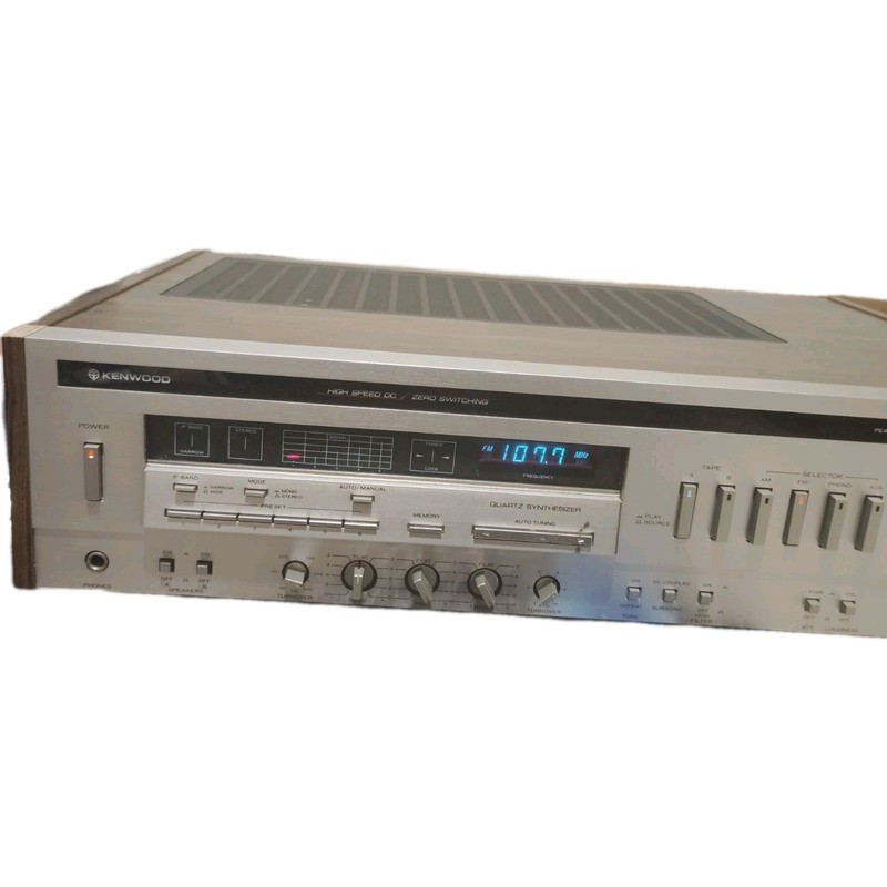 Kenwood KR-770 Vintage 2 Channel Receiver works Not Tested 4 Sound