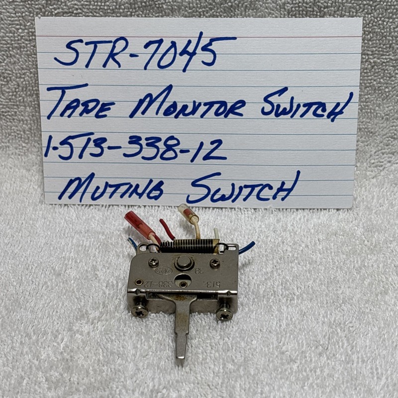 Sony STR-7045 Tape Monitor Switch 1-513-338-12 Parting Out