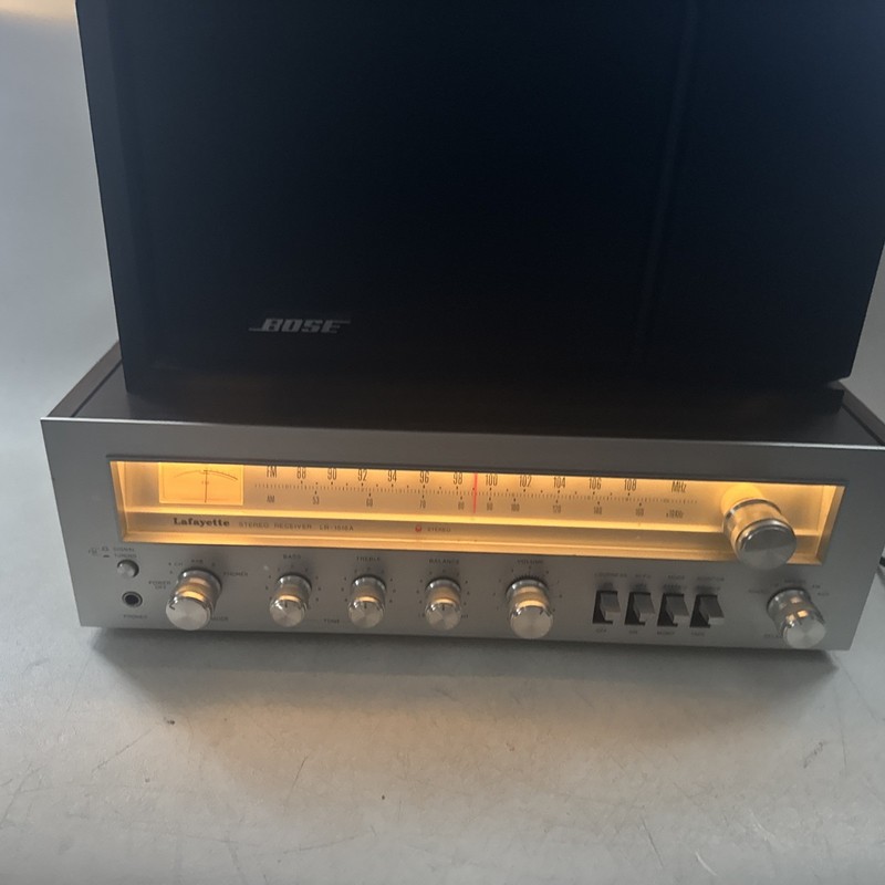 VTG BUNDLE Lafayette LR-1515A Receiver W/ Bose 201 Series III Speakers Tested gallery