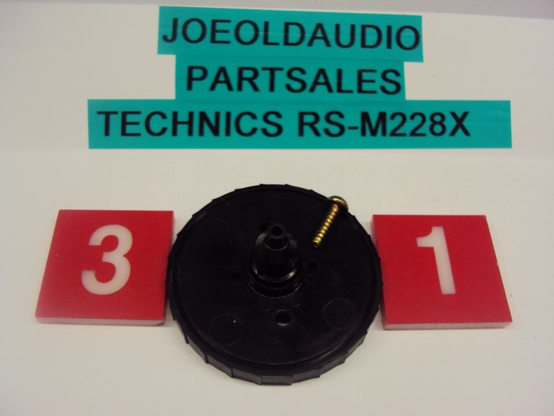 Technics RS-M228X Cassette Deck Tape Pulley. Parting Out Entire RS-M228X